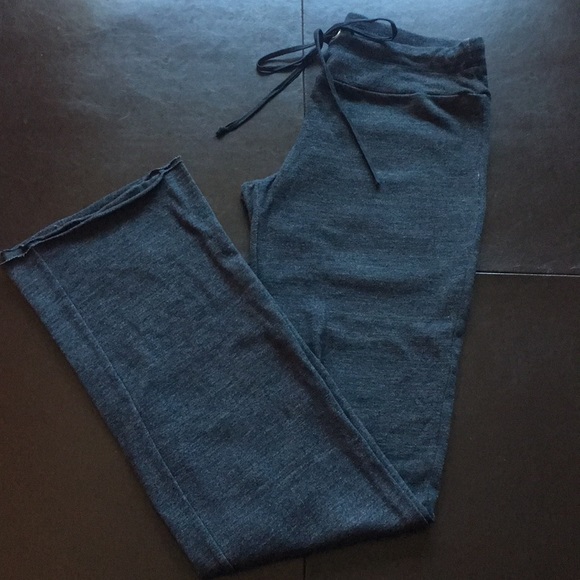 Splendid Always Active Charcoal Gray Sweatpants - Picture 2 of 6